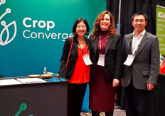 The Co-founders of CropConvergence: Guiping Hu, Kendra Armstrong and Lizhi Wang